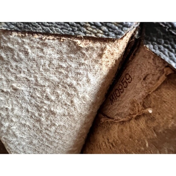 Louis Vuitton Sac Plat MM Monogram Tote Bag MI0599 Made in France Authentic 1999 - Picture 13 of 15